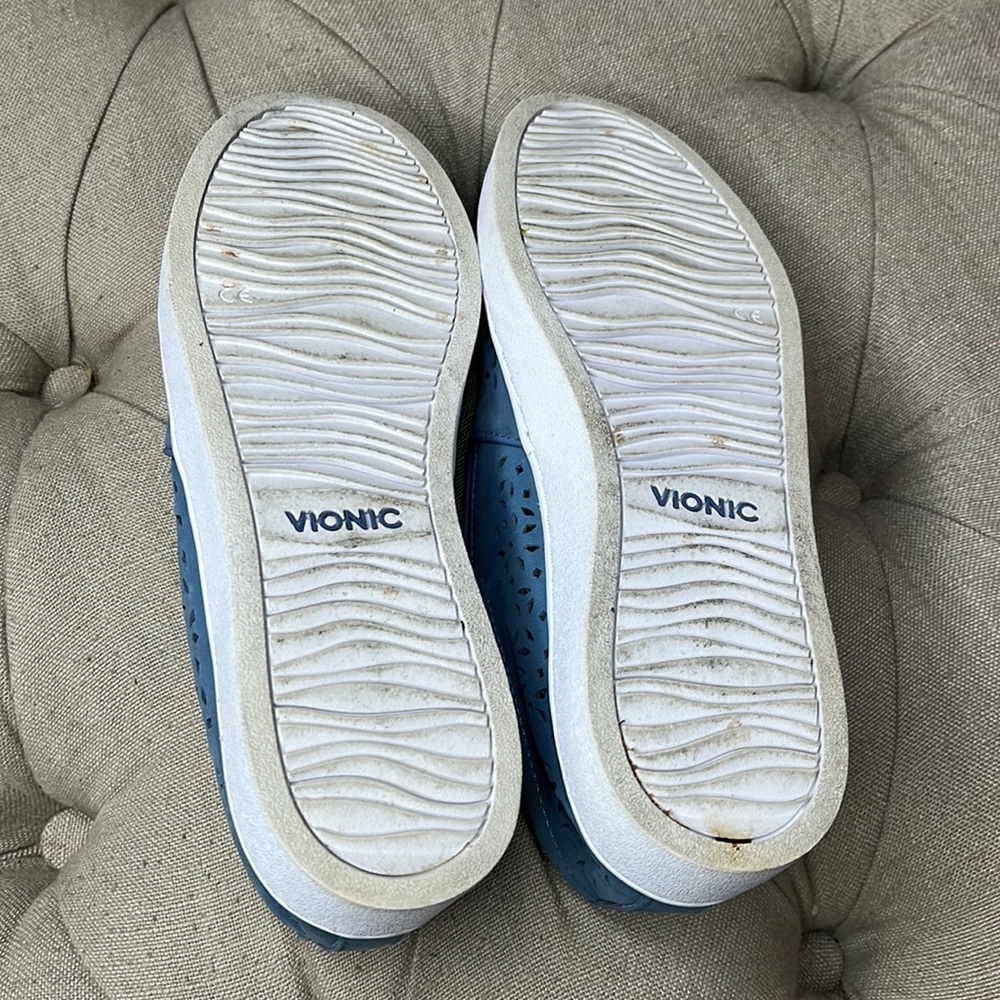 Vionic Splendid Midi Perforated Slip-On Comfort W… - image 5